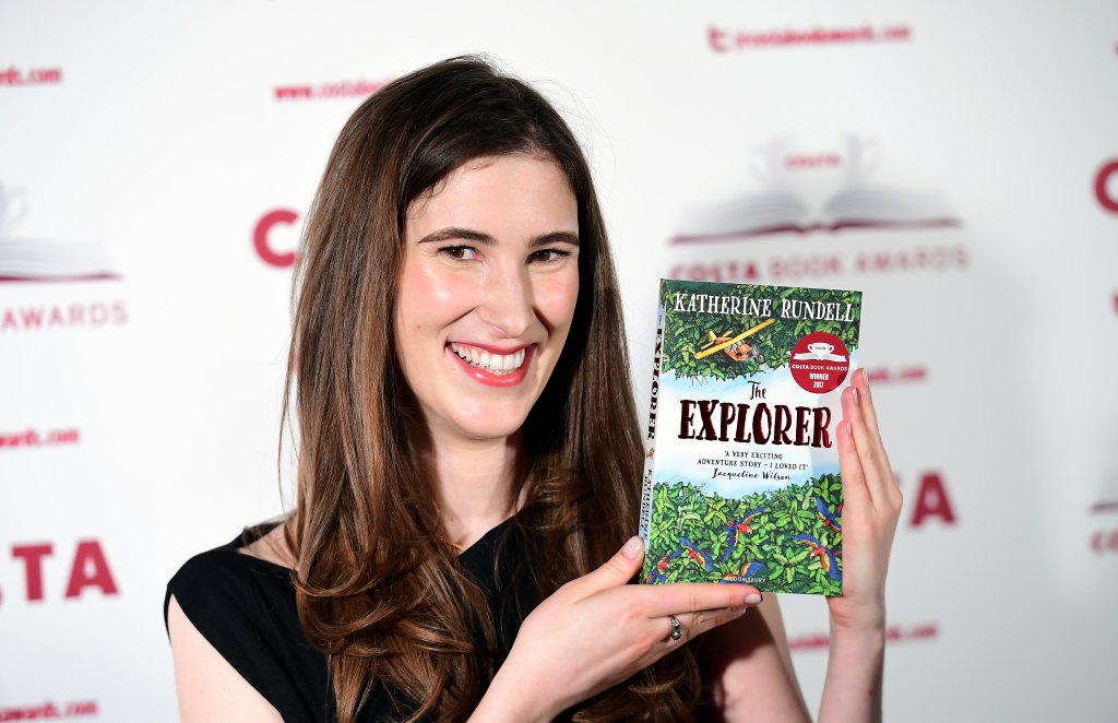 Katherine Rundell attending the Costa Book of The Year Awards 2017 Photocall at Quaglino's in London.