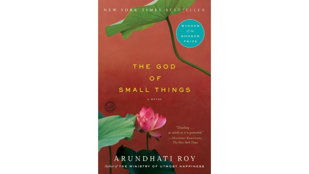 The book cover for 'The God of Small Things'