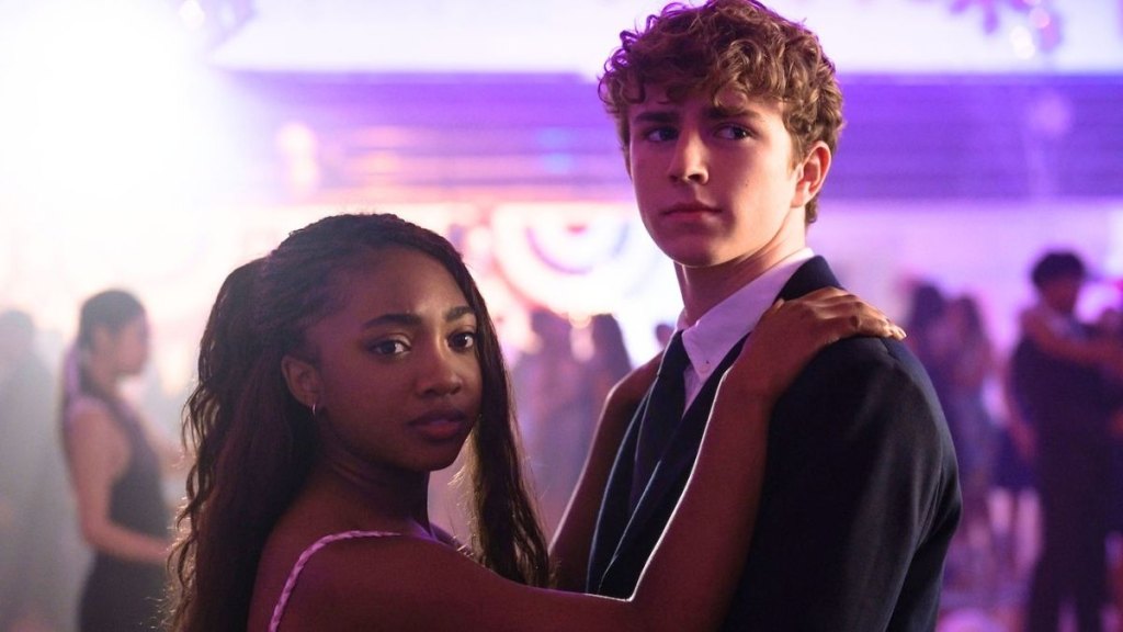 Leah Sava Jeffries and Walker Scobell in 'Percy Jackson and the Olympians Season 3'