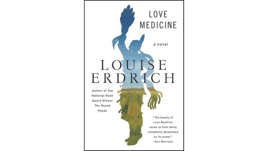 The book cover for 'Love Medicine'
