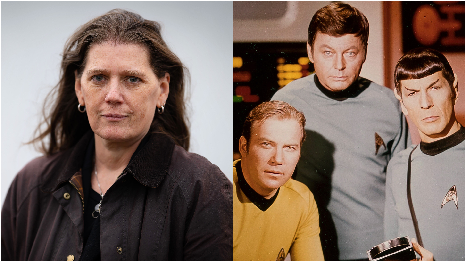 L-R: Mary Trump, Star Trek