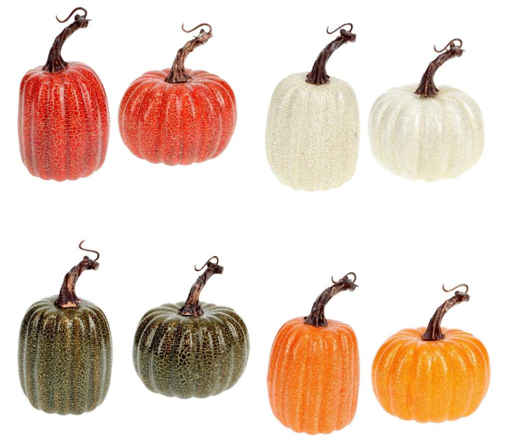 Dollar Tree foam pumpkins