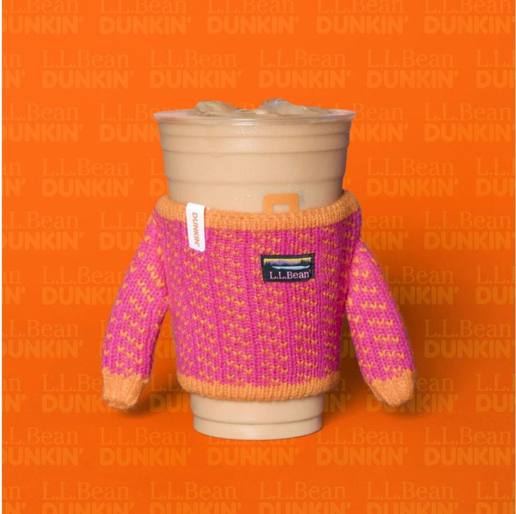 dunkin sweater sleeve