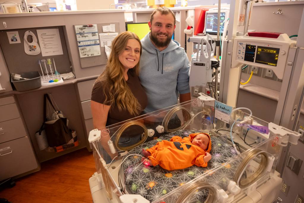 Christa and the hospital staff are committed to caring for NICU parents just as much as they care for their sweet babies