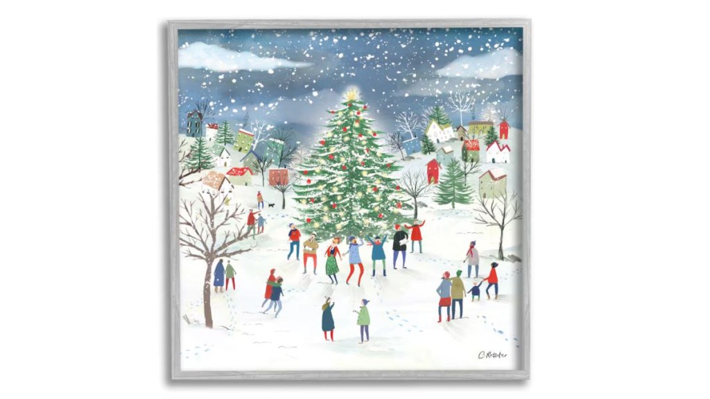 Christmas Tree Painting