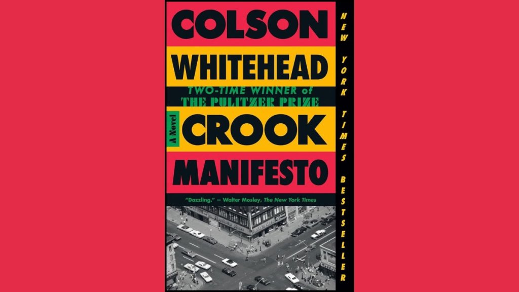 The book cover for 'Crook Manifesto'