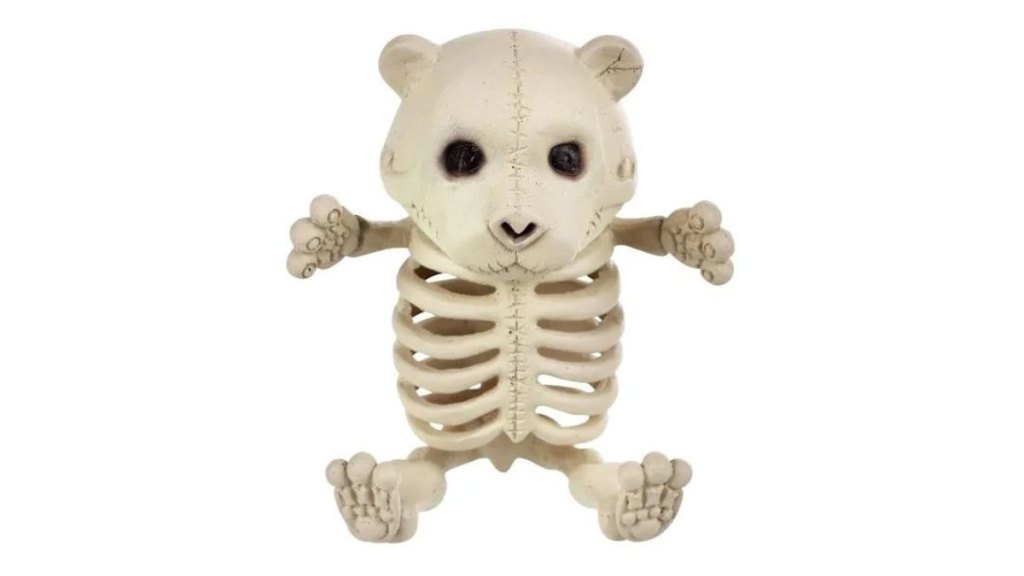 Halloween Baby Bear Skeleton