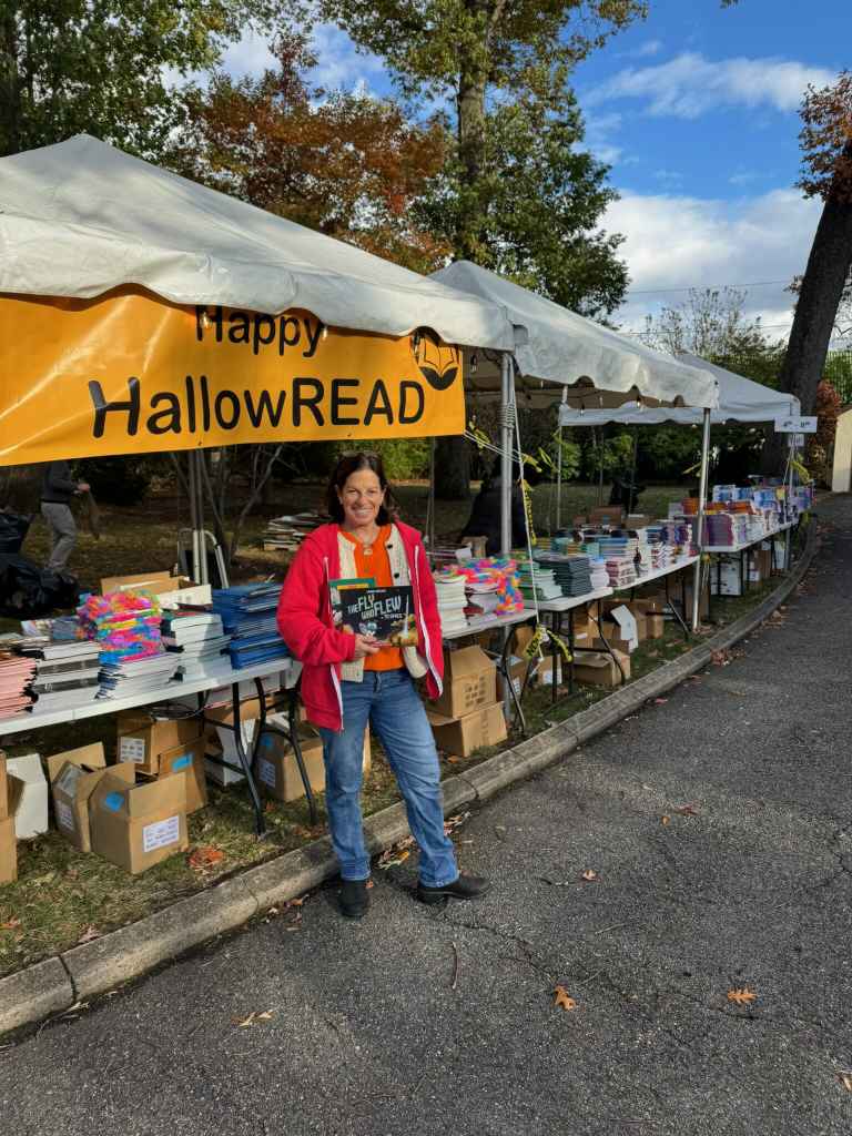 “It’s thrilling to beconnected to the kids and the neighborhood,” says Judy Newman, also known as The Book Lady