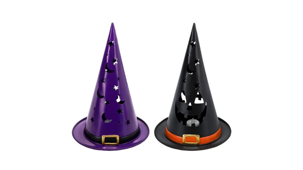 Light-up witch hats
