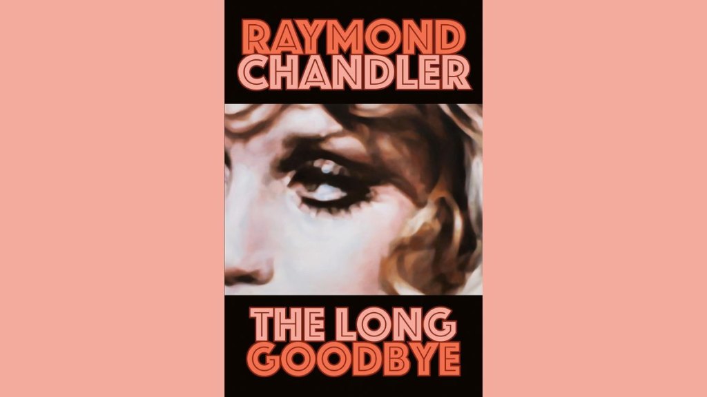 The book cover for 'The Long Goodbye'