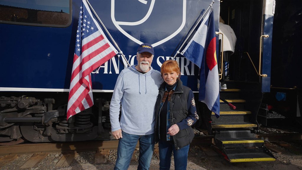 Rex Linn with Reba