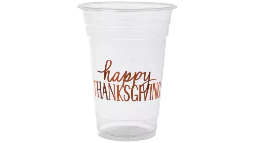 Thanksgiving cups
