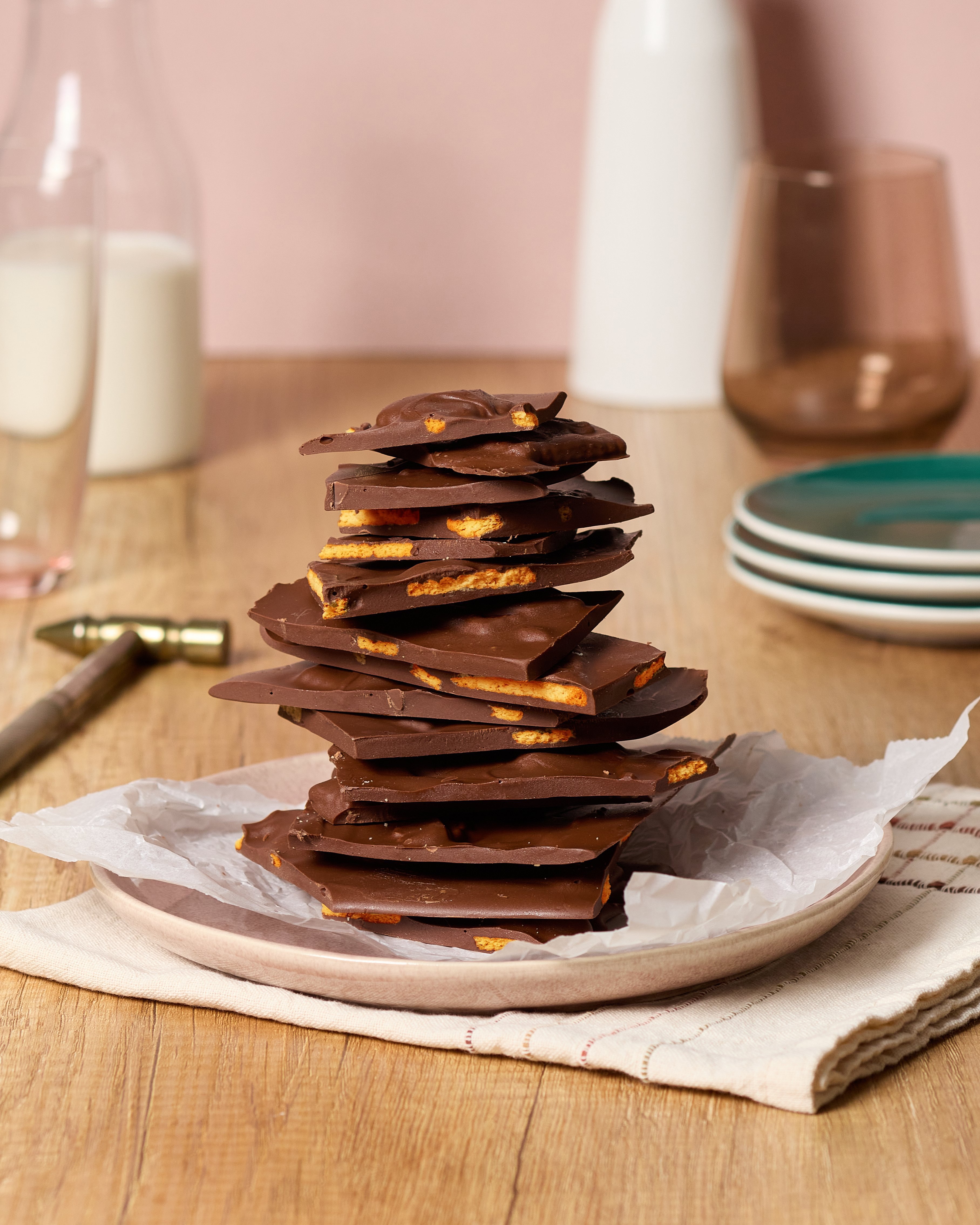 TikTok's Courtney Cook Shares Her Chocolate Cheez-It Bark Recipe
