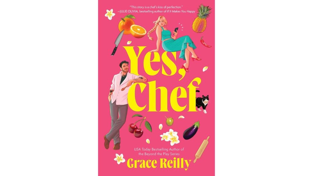 The book cover for 'Yes, Chef'