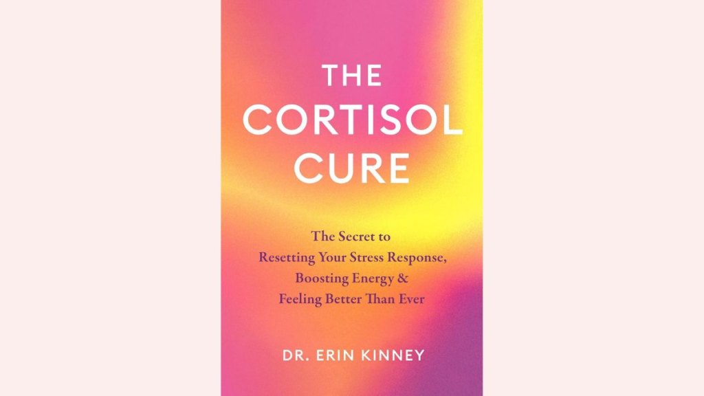 The book cover for 'The Cortisol Cure'