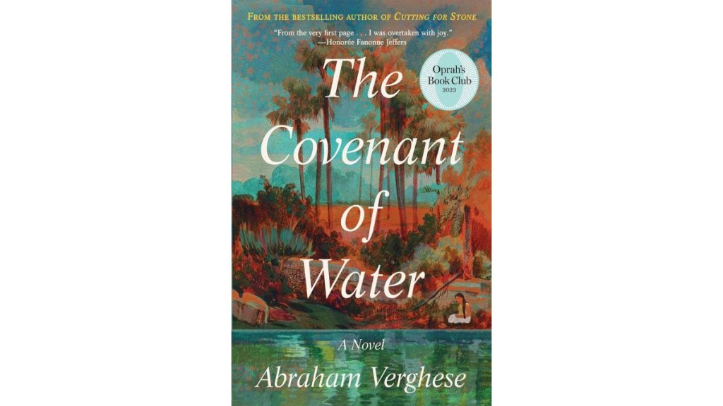 The cover for the book 'The Covevant of Water'
