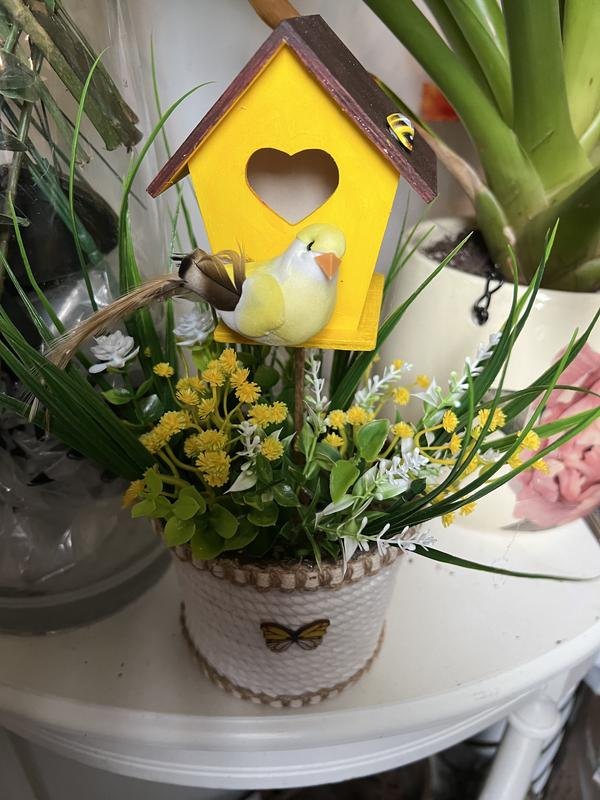 Dollar Tree craft with bird houses