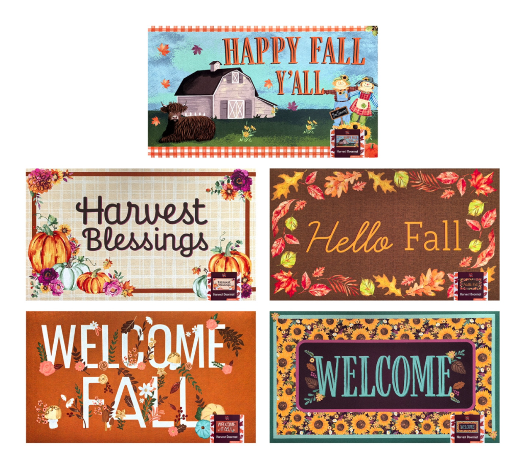 fall welcome mats