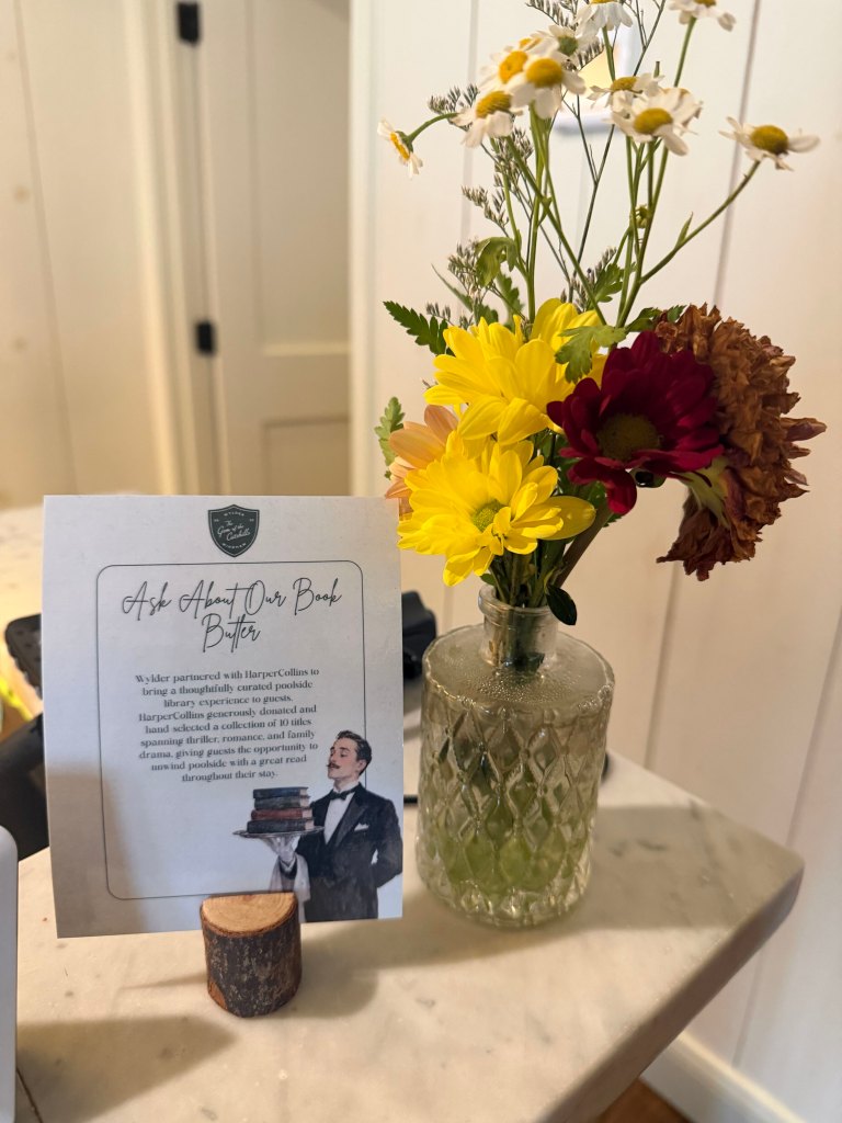Wylder Windham Hotel's Book Butler program