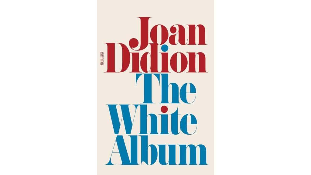A cover for the book 'The White Album'