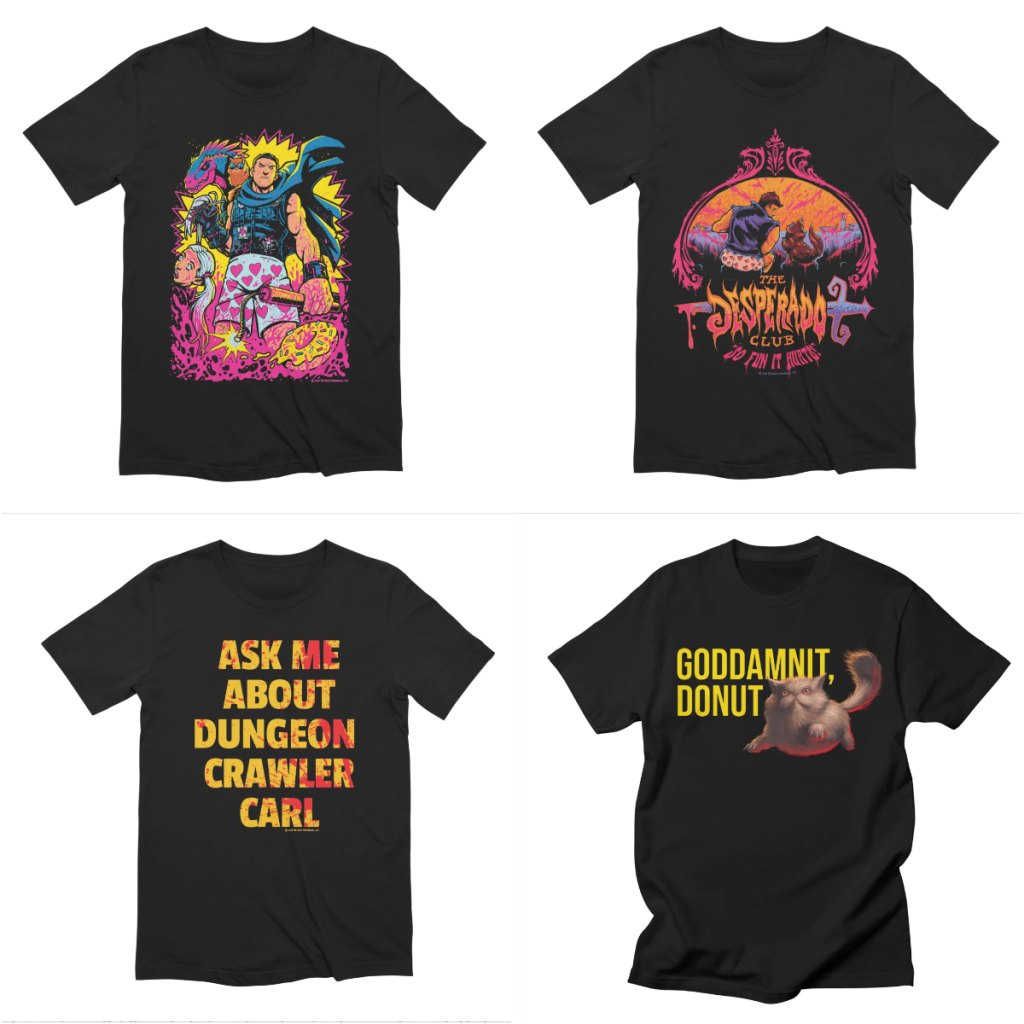 Dungeon Crawler Carl T-shirts