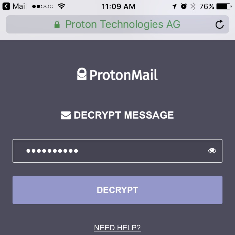 protonmail step 6