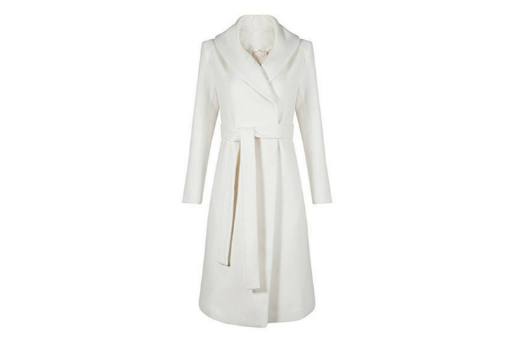Meghan Markle White Coat Look-a-Like