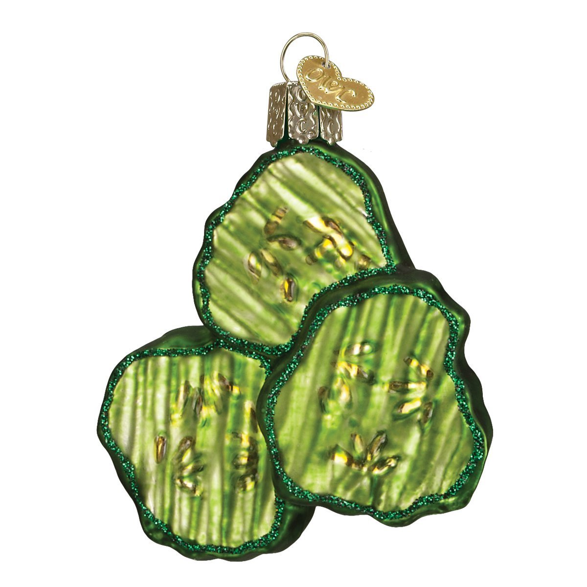 pickle ornament pickle chips