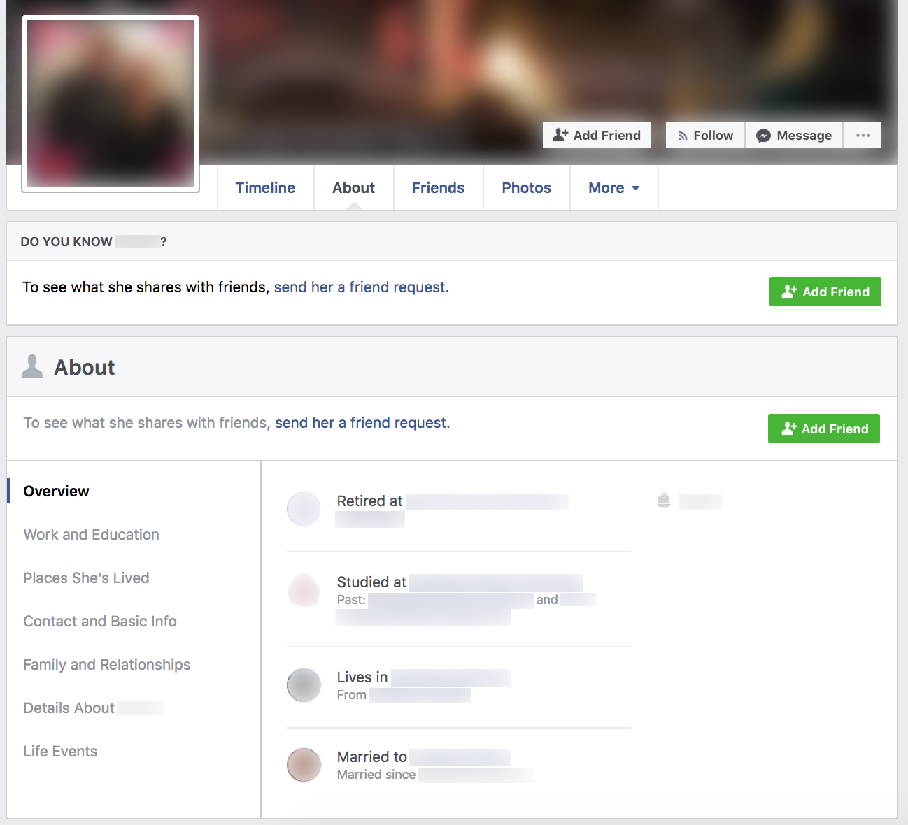 Facebook Privacy Settings Concerns
