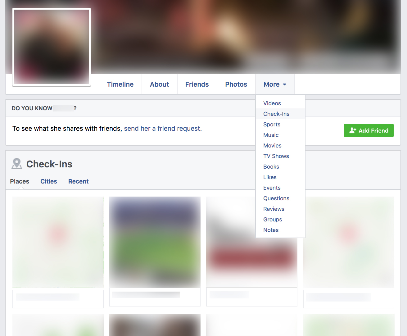 Hide personal info on Facebook