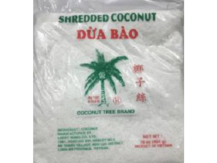 shredded coconut recall brand