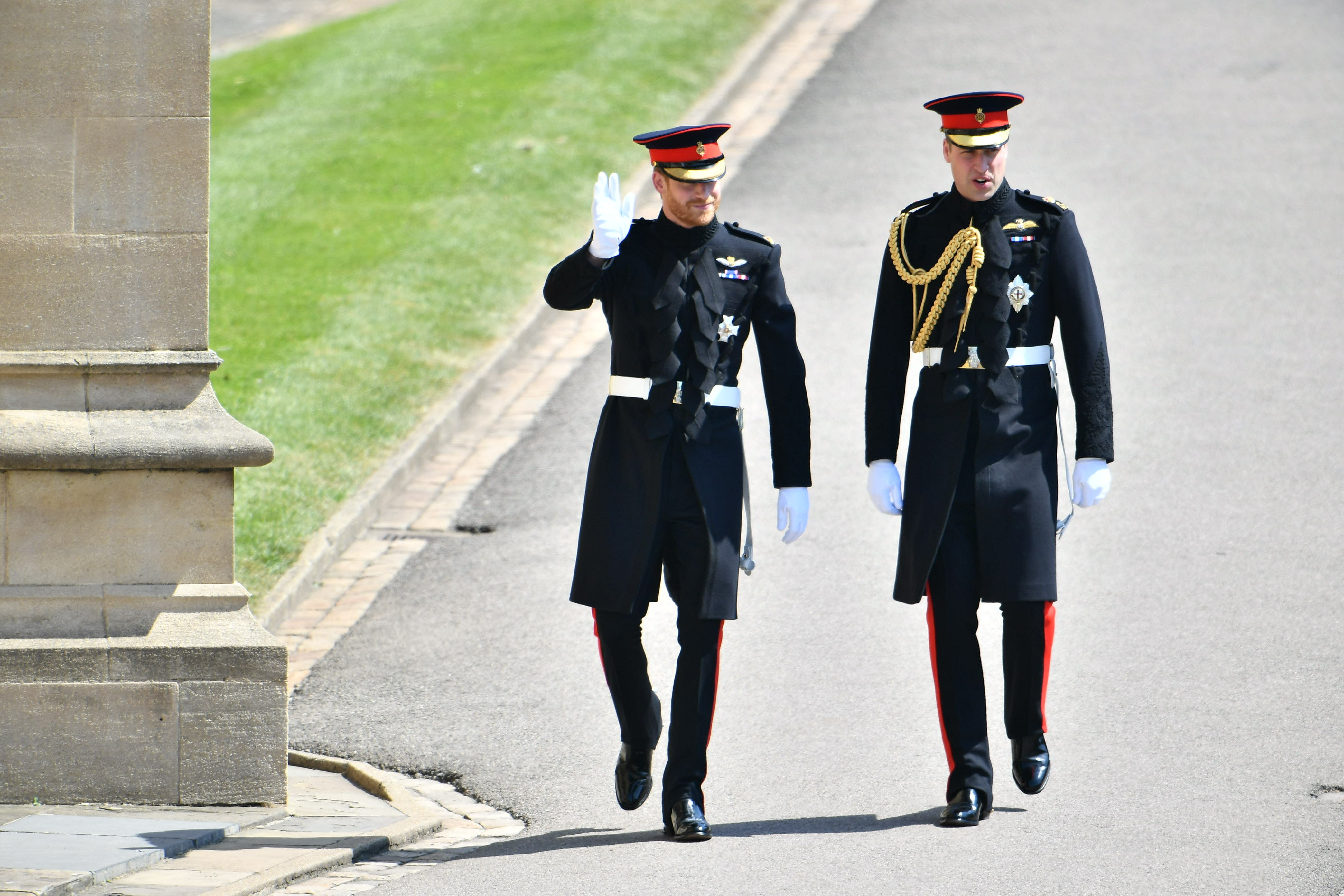 Prince Harry Royal Wedding Arrival Getty Images