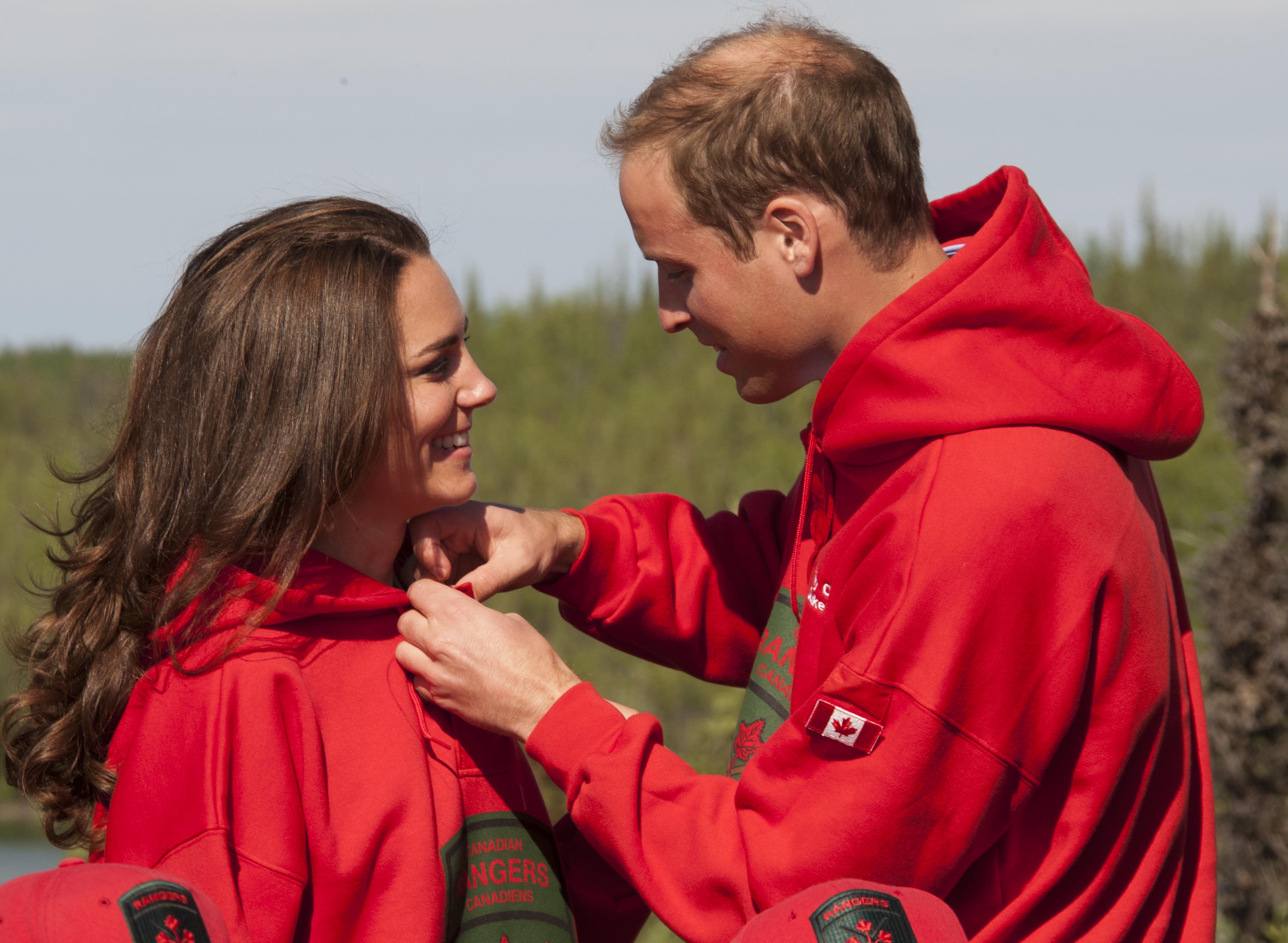 Prince WIlliam Kate Middleton jackets getty