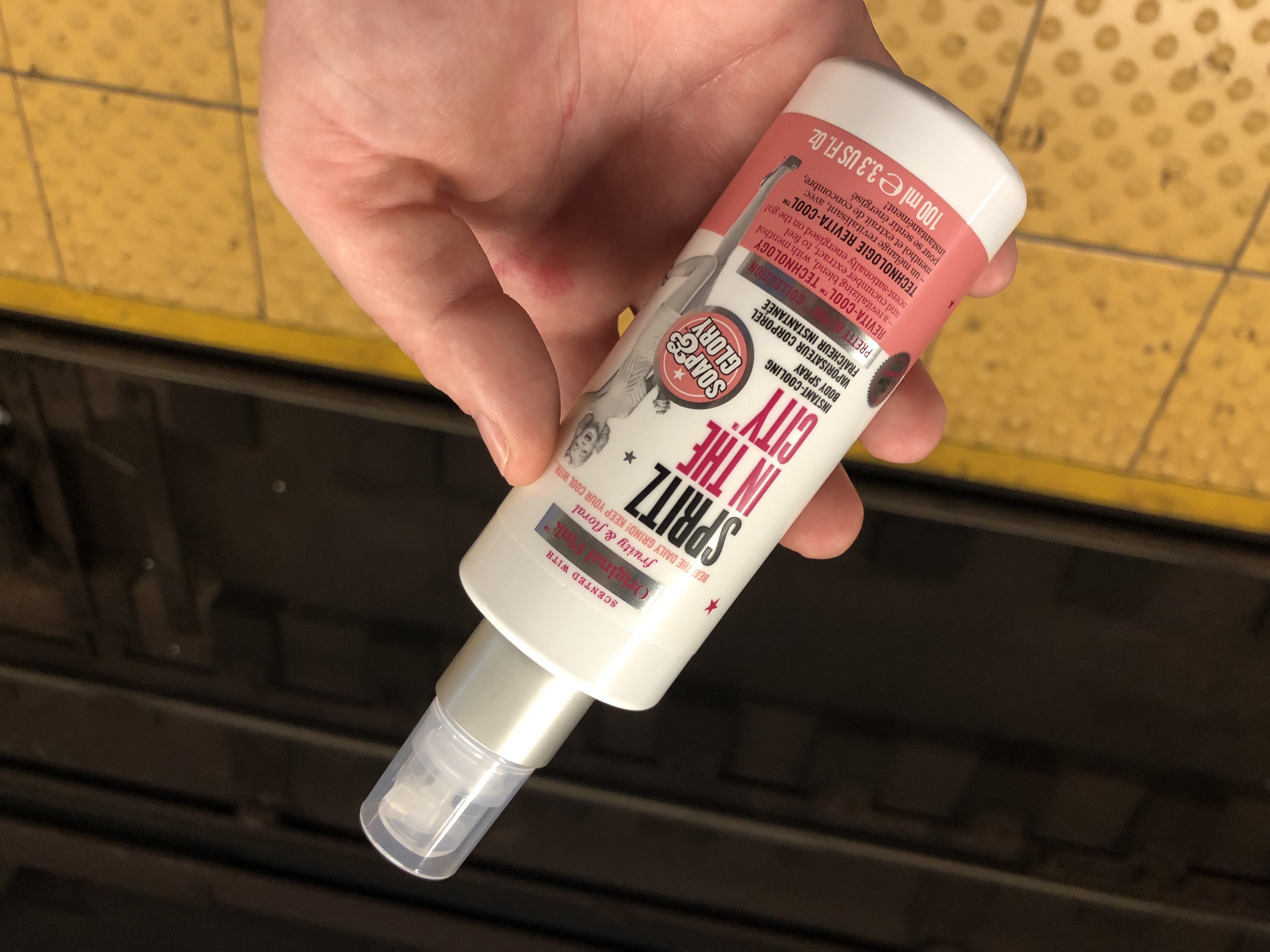 Soap & Glory cooling body spray