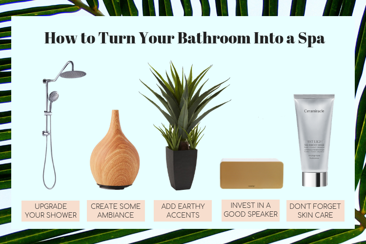 How to Turn Your Bathroom Into a Spa
