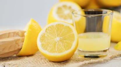 Freshly squeezed lemon juice as part of a guide on how to fix too much salt in a dish