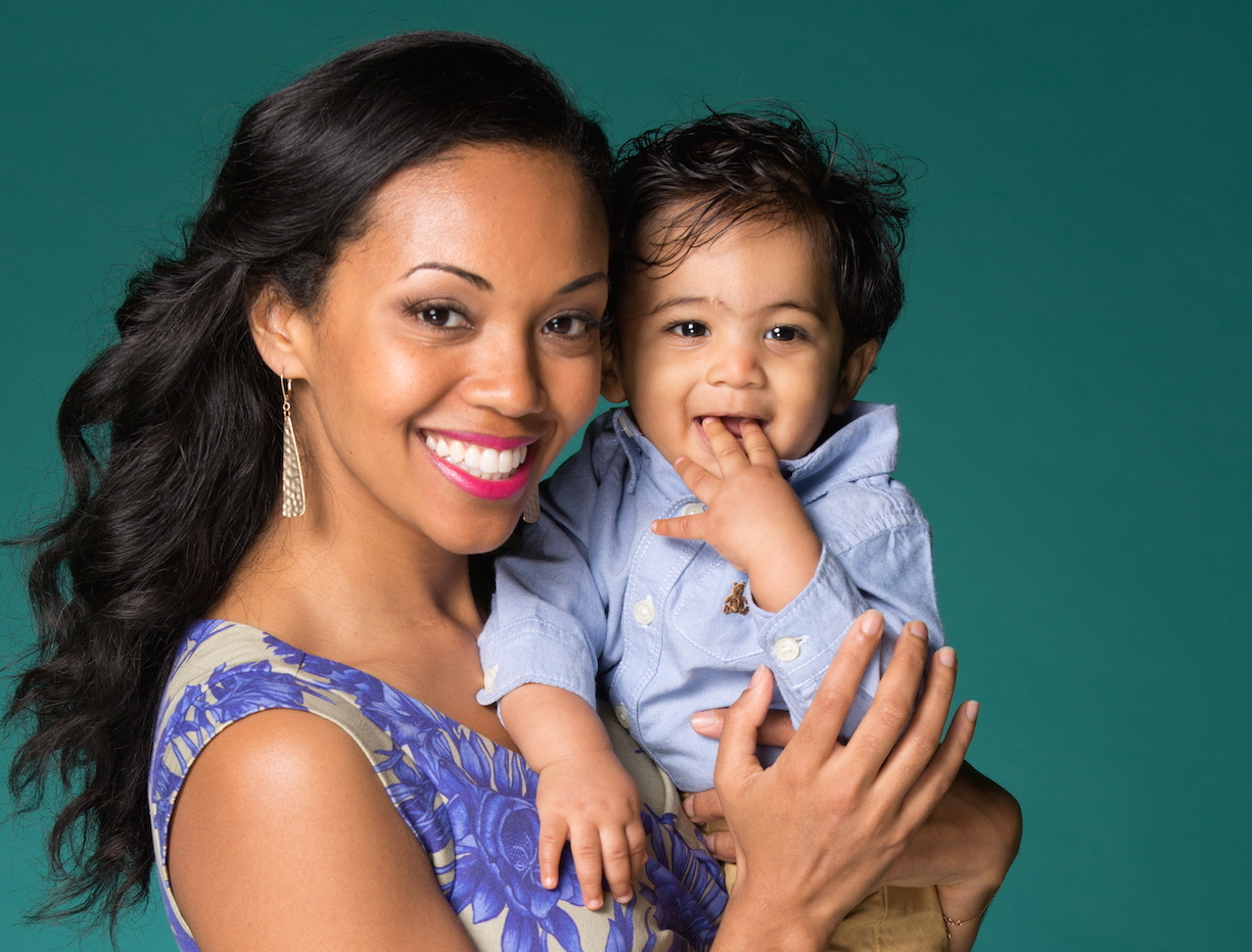 The Young & The Restless' Mishael Morgan celebrates her son Ni...