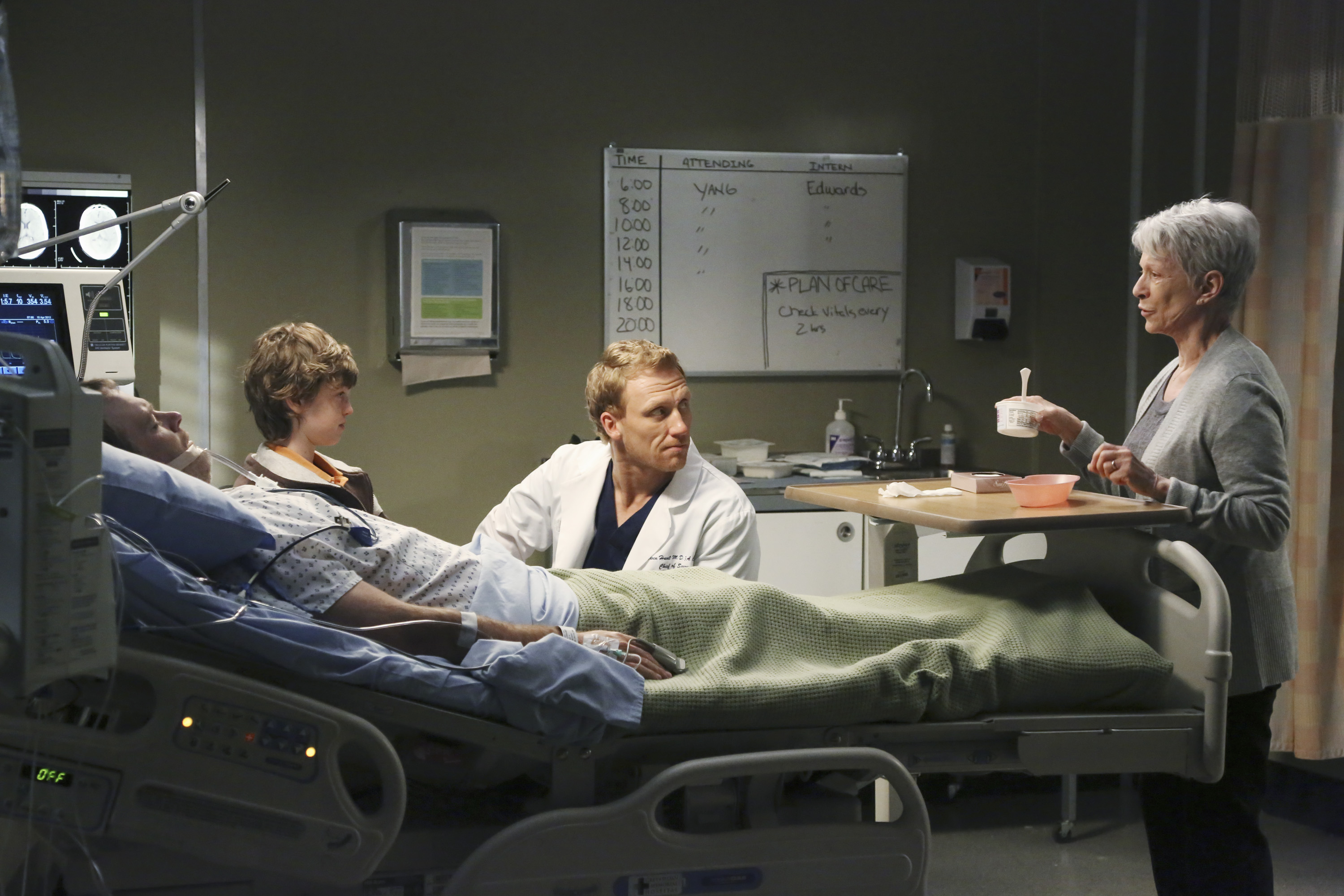 Jennifer Bassey on Grey's Anatomy - ABC/Getty