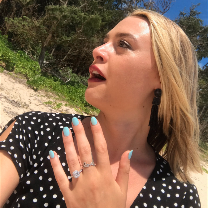 Hayley Erin Engagement Ring - Twitter