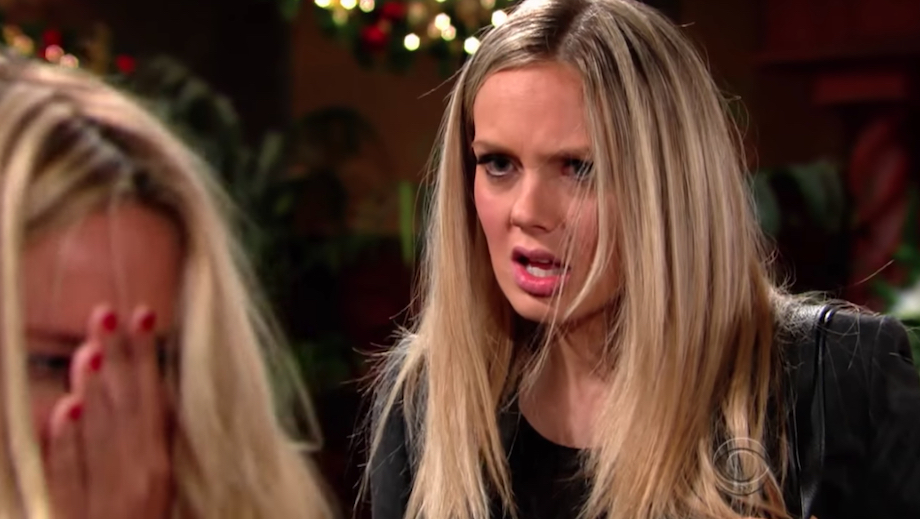 Y&R Sharon and Abby fight - CBS