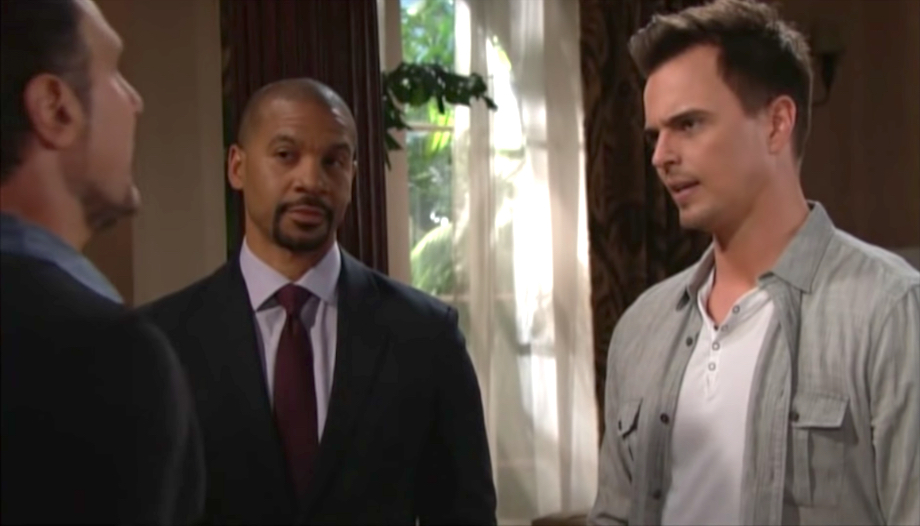 The Bold and The Beautiful Bill, Justin, and Wyatt
