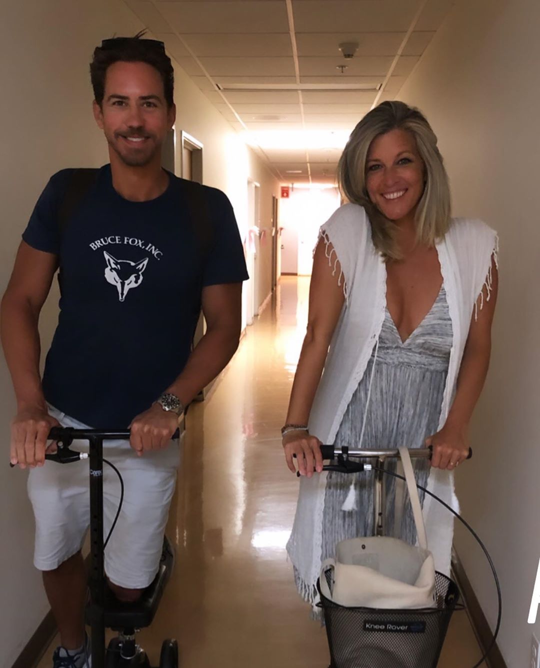 Wes Ramsey Laura Wright scooters